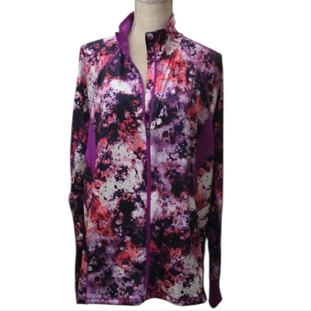 NWT Tek Gear Women's Multicolor Floral Ski Jacket